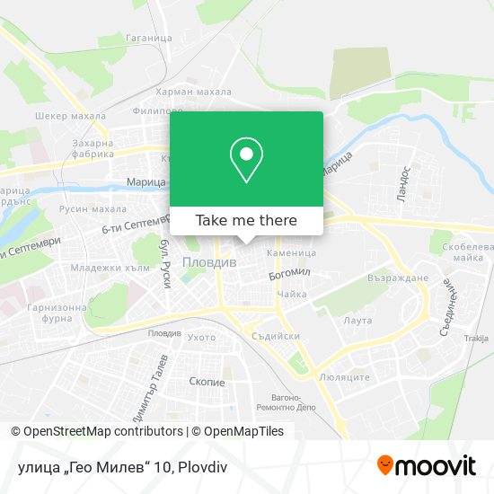 улица „Гео Милев“ 10 map