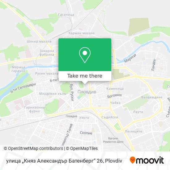 улица „Княз Александър Батенберг“ 26 map