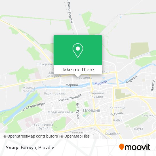 Улица Баткун map