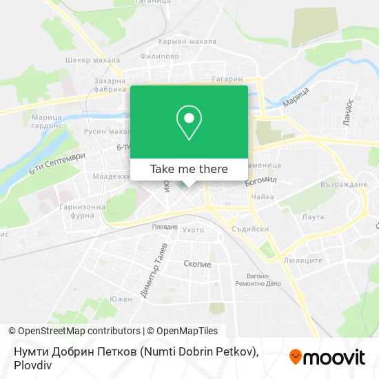 Карта Нумти Добрин Петков (Numti Dobrin Petkov)
