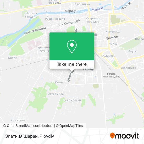 Златния Шаран map