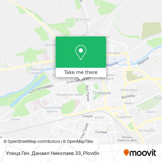 Улица Ген. Данаил Николаев 33 map