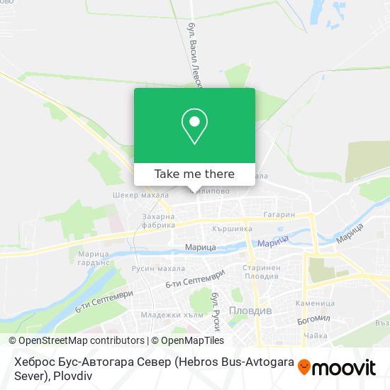 Хеброс Бус-Автогара Север (Hebros Bus-Avtogara Sever) map