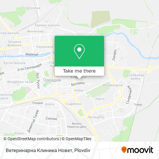 Ветеринарна Клиника Новет map