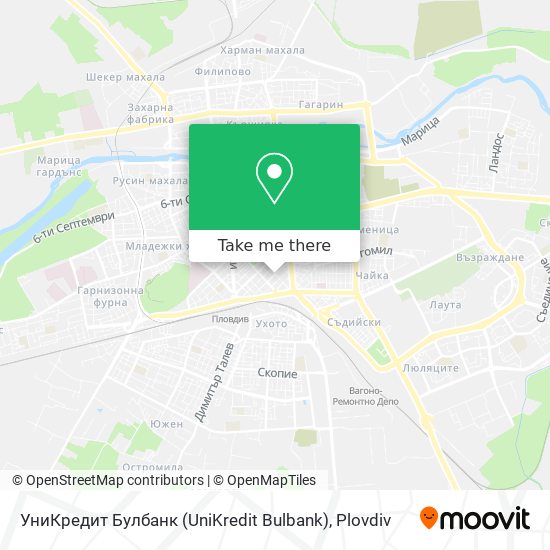 УниКредит Булбанк (UniKredit Bulbank) map