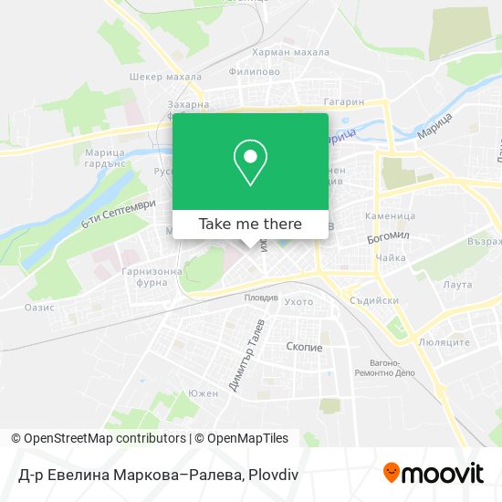 Д-р Евелина Маркова–Ралева map