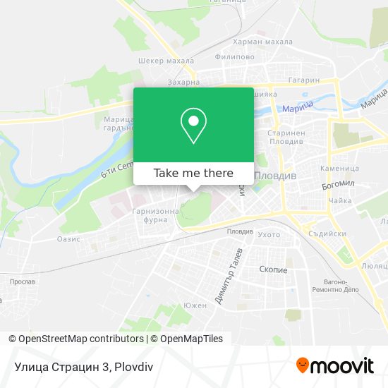 Улица Страцин 3 map