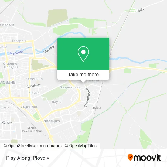 Play Along map