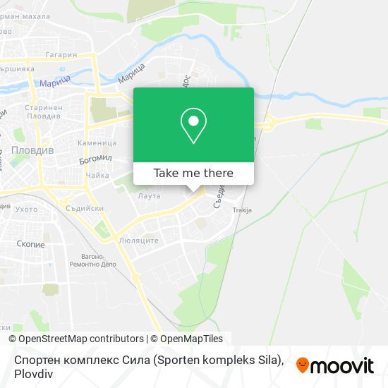 Спортен комплекс Сила (Sporten kompleks Sila) map