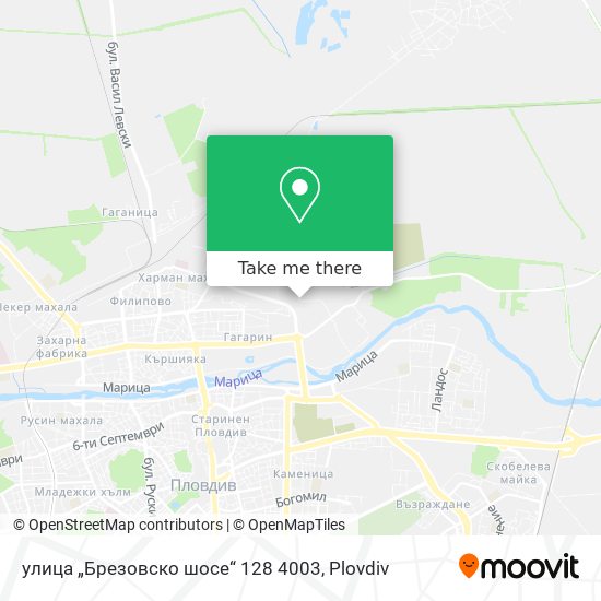 улица „Брезовско шосе“ 128 4003 map
