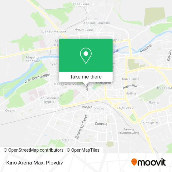 Карта Kino Arena Max