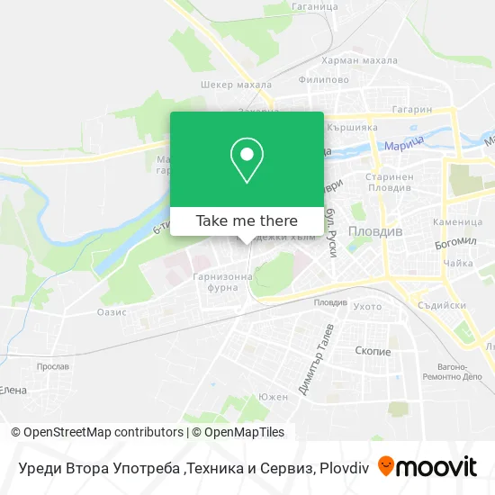 Уреди Втора Употреба ,Техника и Сервиз map