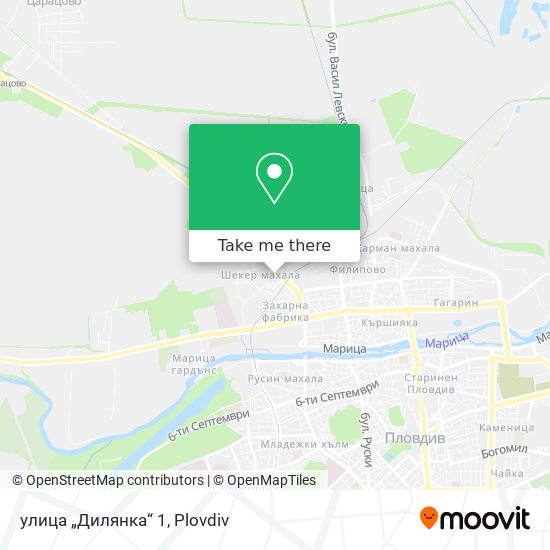 улица „Дилянка“ 1 map