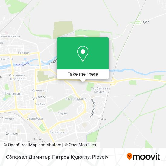 Карта Сбпфзал Димитър Петров Кудоглу
