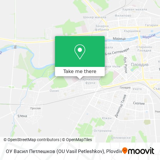 ОУ Васил Петлешков (OU Vasil Petleshkov) map