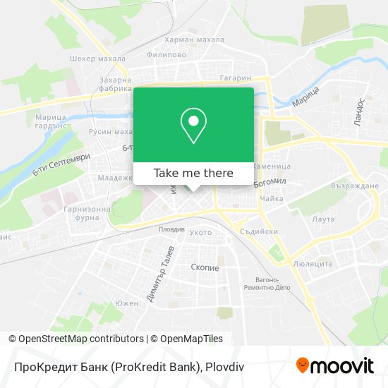 ПроКредит Банк (ProKredit Bank) map