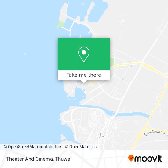 Theater And Cinema map