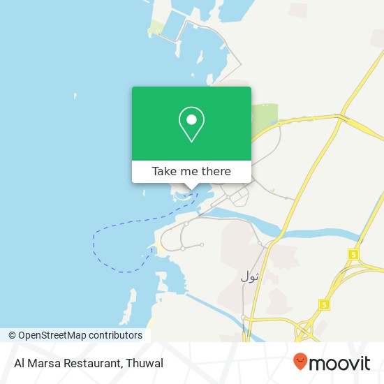 Al Marsa Restaurant map
