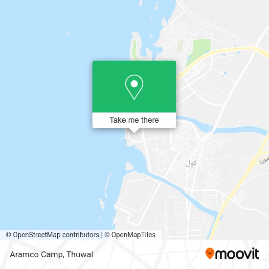 Aramco Camp map