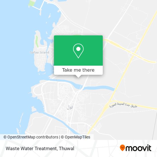 Waste Water Treatment map