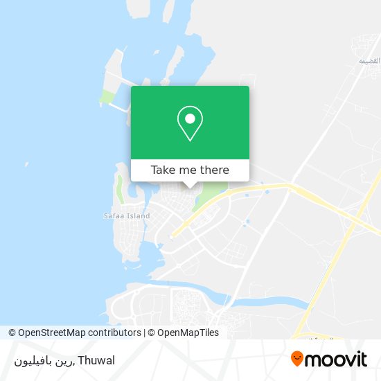 رين بافيليون map