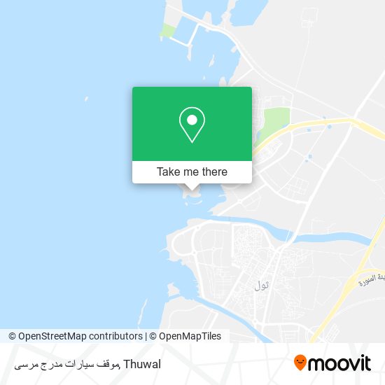 موقف سيارات مدرج مرسى map