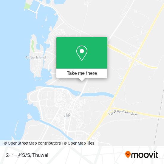 كاوست-2S/S map