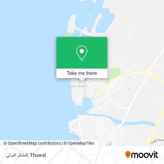 المشتل الدولي map