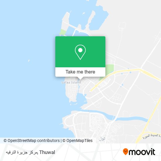 مركز جزيرة الترفيه map