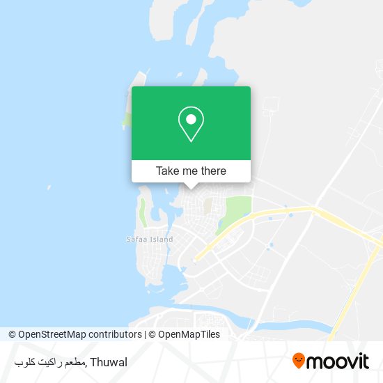 مطعم راكيت كلوب map