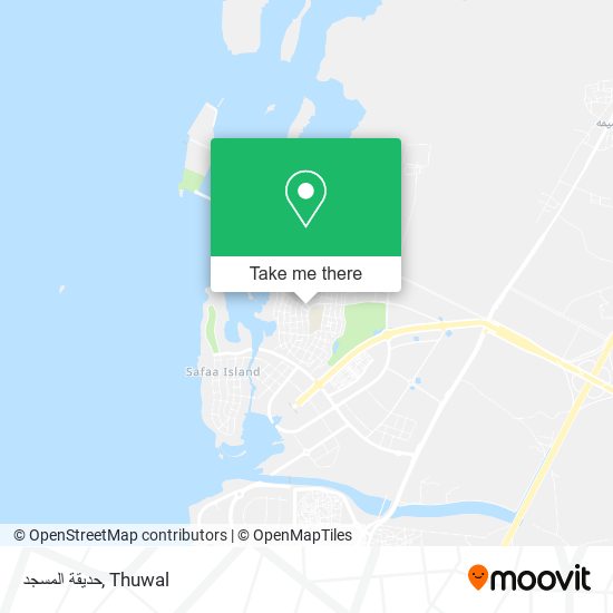 حديقة المسجد map