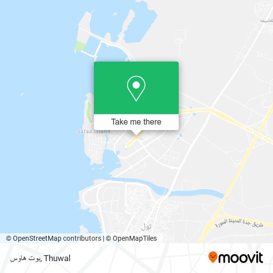 بوت هاوس map