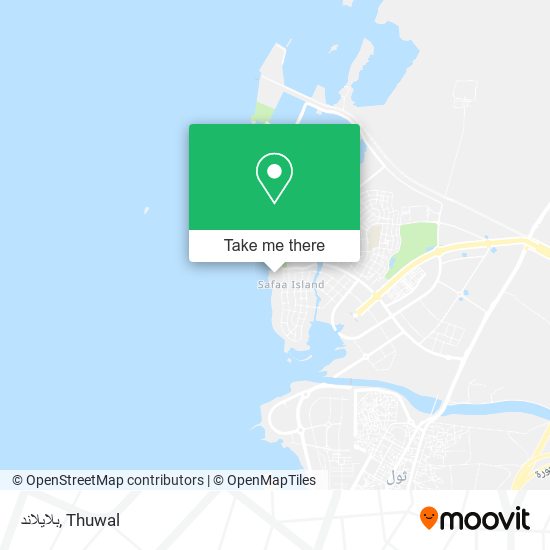 بلايلاند map