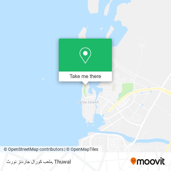 ملعب كورال جاردنز نورث map