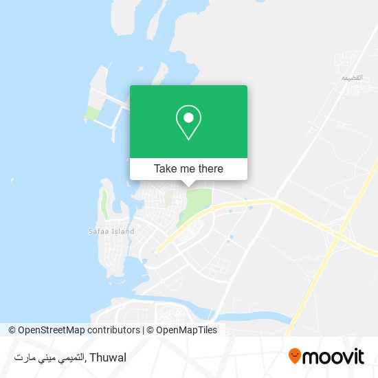 التميمي ميني مارت map