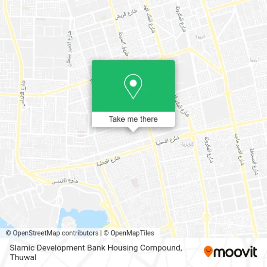 Islamic Development Bank Housing Compound map