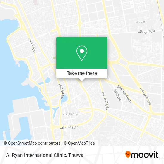 Al Ryan International Clinic map