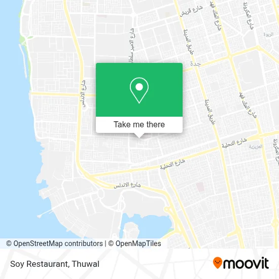 Soy Restaurant map