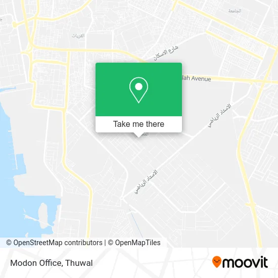 Modon Office map