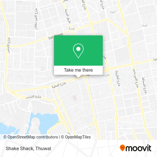 Shake Shack map