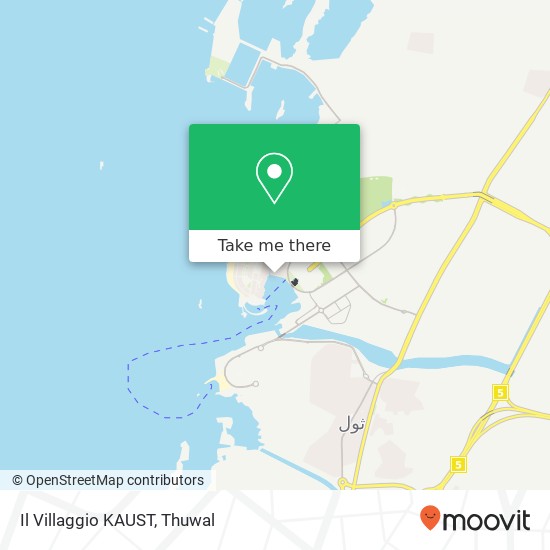 Il Villaggio KAUST map
