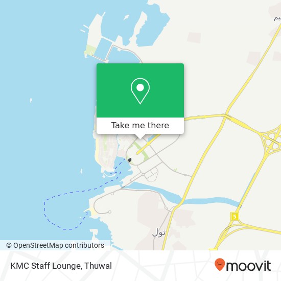 KMC Staff Lounge map