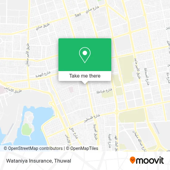 Wataniya Insurance map