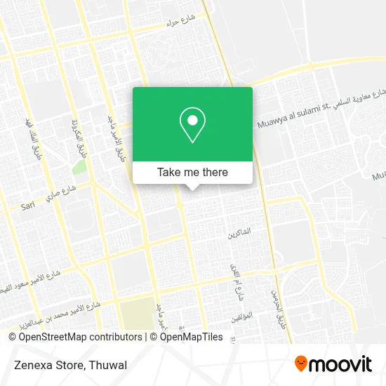 Zenexa Store map