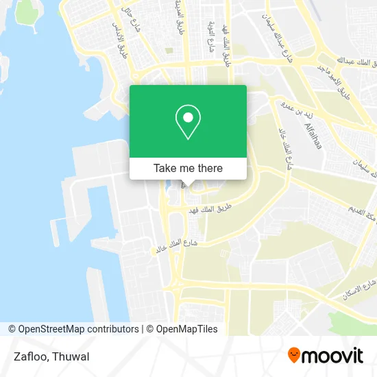 Zafloo map