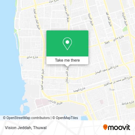 Vision Jeddah map