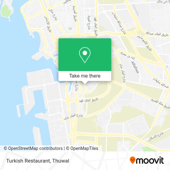 Turkish Restaurant map