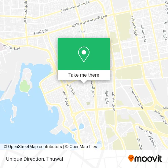 Unique Direction map