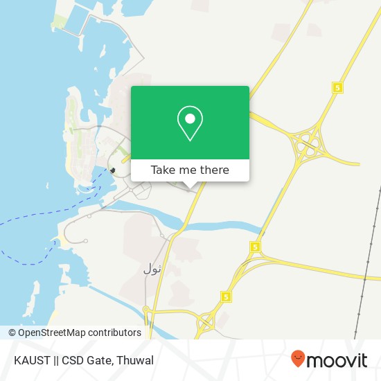 KAUST || CSD Gate map