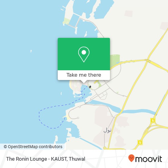The Ronin Lounge - KAUST map